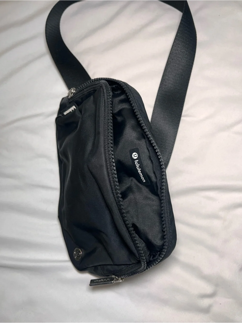 lululemon athletica Black Waist/Crossbody Belt Bag